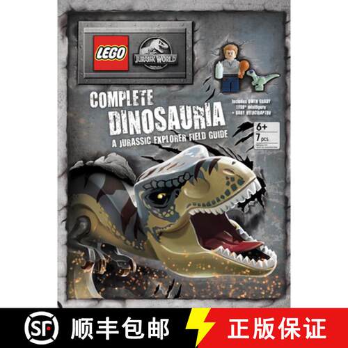 【3-4周达】精装 Lego(r) Jurassic World(tm) Complete Dinosauria: A Jurassic Explorer Field Guide [9781728296685]