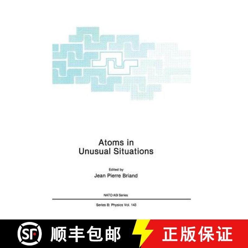 【3-4周达】Atoms in Unusual Situations [9780306423994]