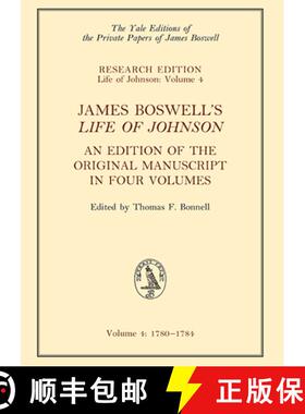 【3-4周达】James Boswell's 'Life of Johnson': An Edition of the Original Manuscript, in Four Volumes;... [9780748606054]