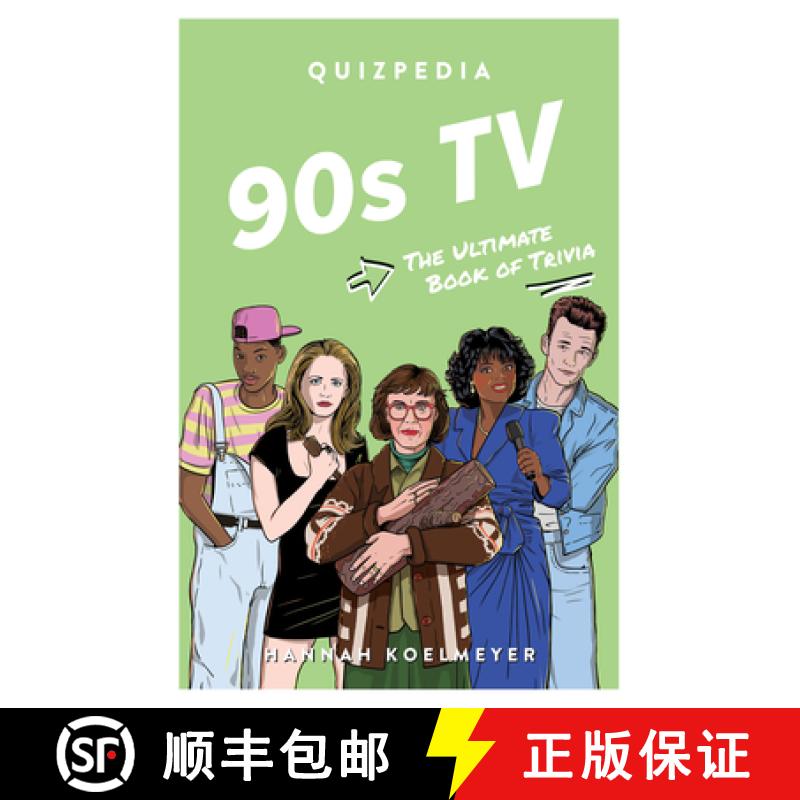 【3-4周达】90s TV Quizpedia : The ultimate book of trivia [9781922754868]