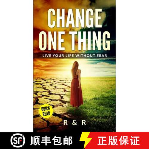 【3-4周达】Change One Thing - Live Your Life Without Fear [9781999156657]