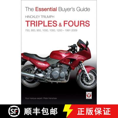 【3-4周达】Hinckley Triumph Triples & Fours: 750, 900, 955, 1000, 1050, 1200 - 1991-2009 [9781845842871]