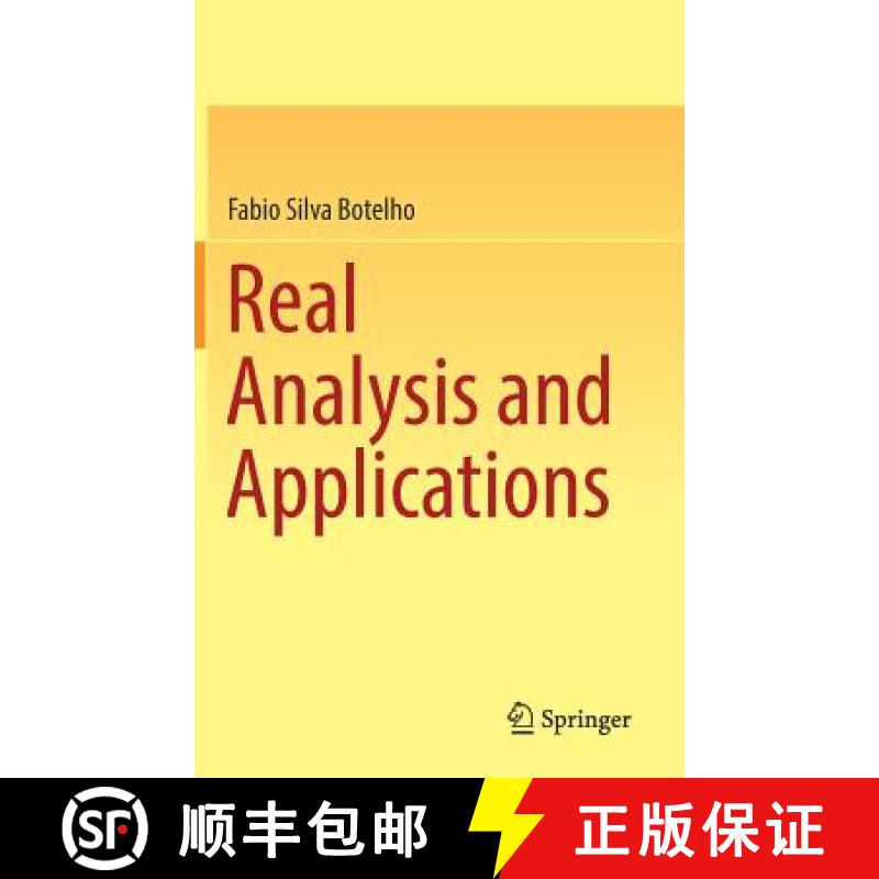 【3-4周达】Real Analysis and Applications [9783319786308]