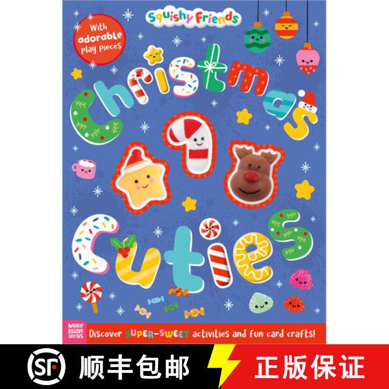 预订 Squishy Friends: Christmas Cuties [9781836424123]