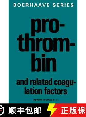 【3-4周达】Prothrombin and Related Coagulation Factors [9789401019293]