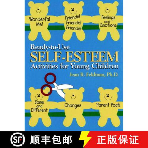 【3-4周达】Ready To Use Self Esteem Acvts Young Children [Wiley教育学] [9780876288863]