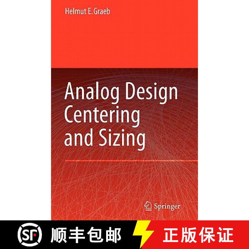 【3-4周达】Analog Design Centering and Sizing [9789048174997]