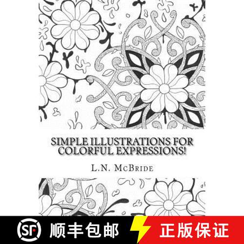 【3-4周达】Simple Illustrations for Colorful Expressions! [9780692080498]