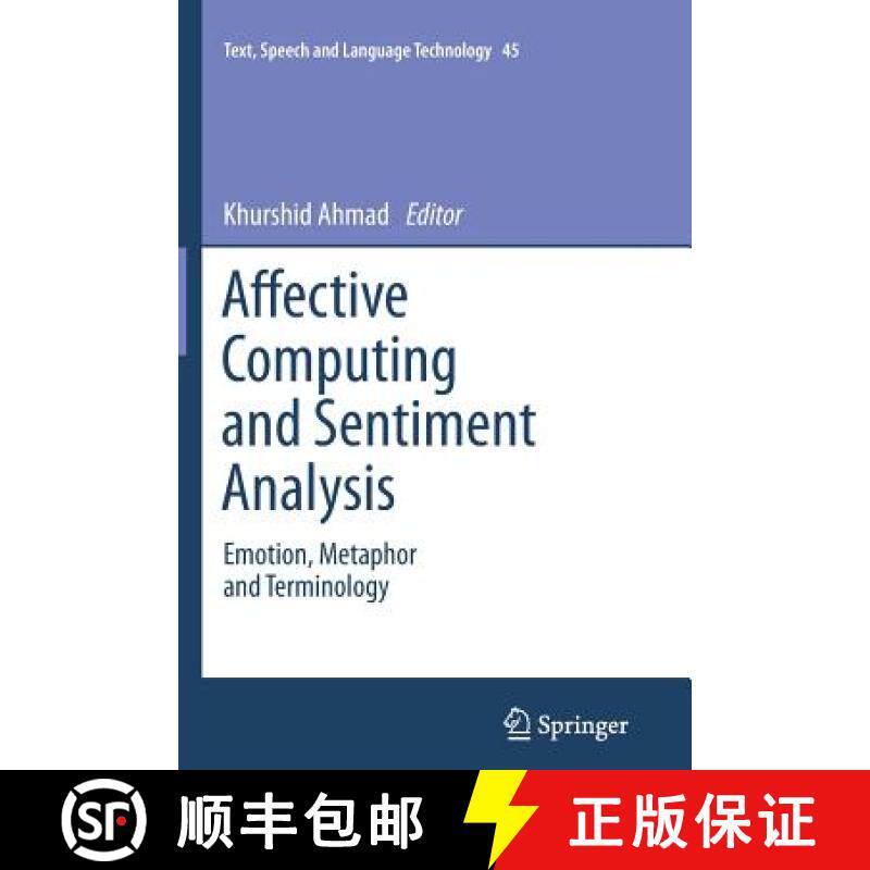 【3-4周达】Affective Computing and Sentiment Analysis : Emotion, Metaphor and Terminology [9789400737884]