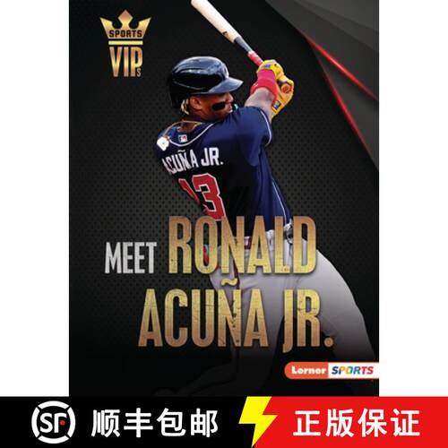 【3-4周达】精装 Meet Ronald Acuña Jr.: Atlanta Braves Superstar [9798765643389]