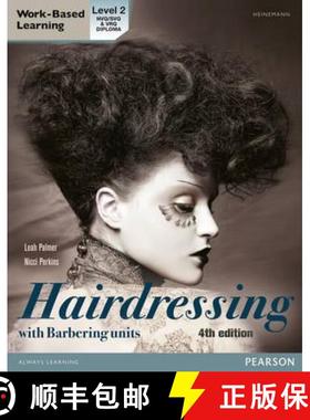 【3-4周达】L2 Diploma in Hairdressing Candidate Handbook (including barbering units) [9780435126964]