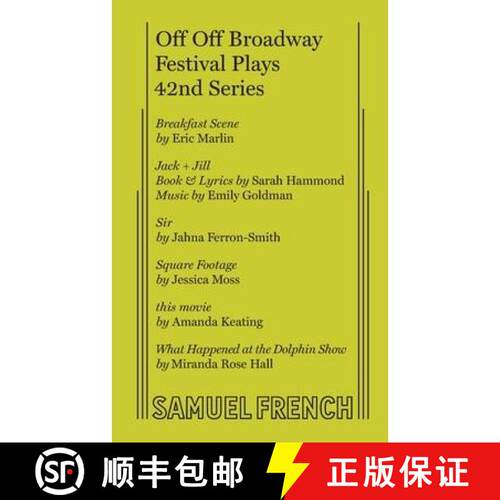 【3-4周达】Off Off Broadway Festival Plays, 42nd Series [9780573706998]