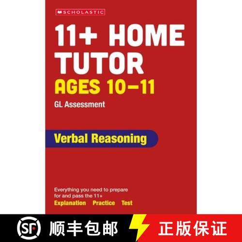 【3-4周达】11+ GL Assessment Verbal Reasoning Home Tutor Ages 10-11 [9780702336706]