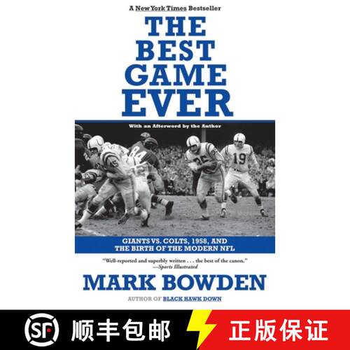 【3-4周达】The Best Game Ever: Giants vs. Colts, 1958, and the Birth of the Modern NFL [9780802144126]