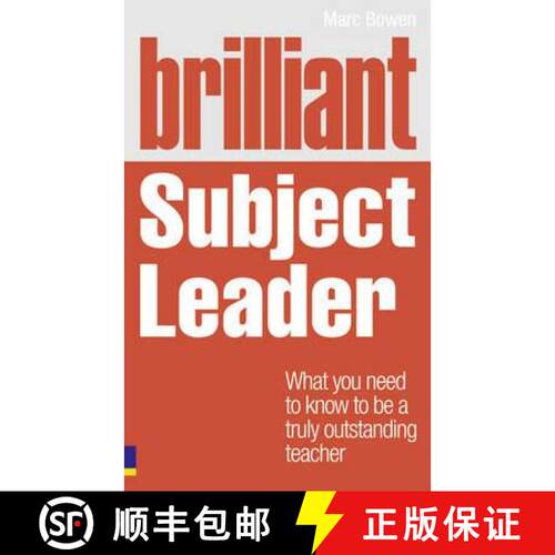 【3-4周达】Brilliant Subject Leader: What you need to know to be a truly outstanding teacher [9780273732488]