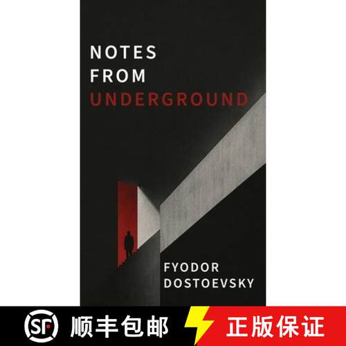 【3-4周达】精装 Notes from Underground: A Dark Psychological Novel of Alienation, Resentment, and Sel... [9798295852145]