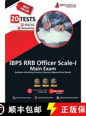 【3-4周达】IBPS RRB Officer Scale 1 Main Exam 2023 (English Edition) - 8 Full Length Mock Tests and 1... [9789390239597]