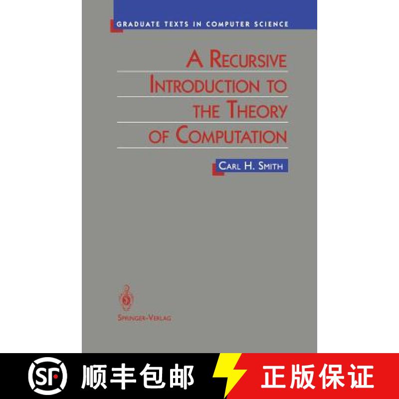 【3-4周达】A Recursive Introduction to the Theory of Computation [9781461264200]