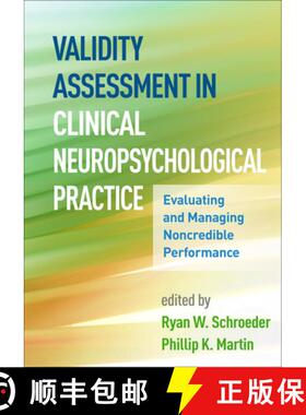 【3-4周达】Validity Assessment in Clinical Neuropsychological Practice: Evaluating and Managing Noncr... [9781462542499]