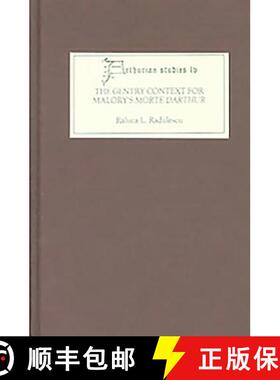 【3-4周达】The Gentry Context for Malory's Morte Darthur [9780859917858]
