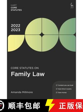 预订 Core Statutes on Family Law 2022-23 [9781509960460]