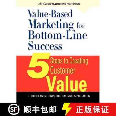 【3-4周达】Value-Based Marketing for Bottom-Line Success [9780071626422]
