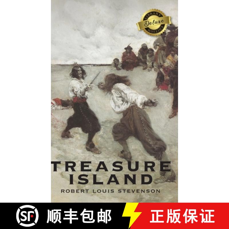 【2-3周达】Treasure Island (Deluxe Library Edition) (Illustrated) [9781774379721]