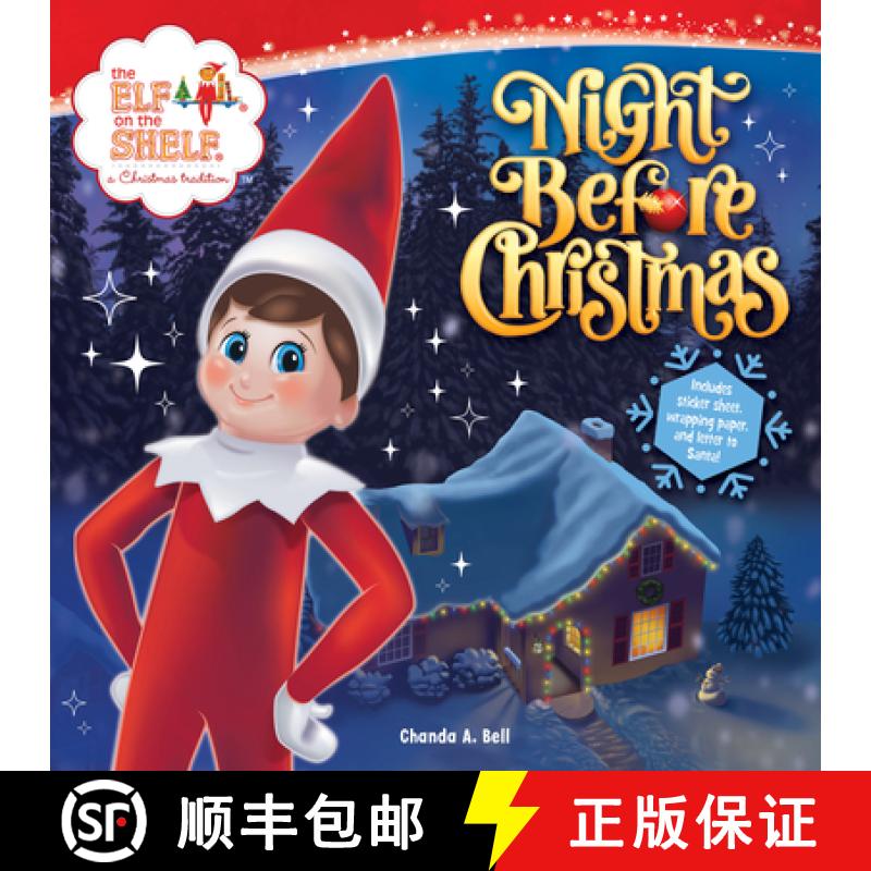 【3-4周达】The Elf on the Shelf: Night Before Christmas: Includes a Letter to Santa, Elf-Themed Wrapp... [9780063327375]