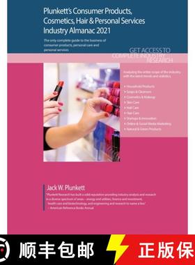 预订 Plunkett's Consumer Products, Cosmetics, Hair & Personal Services Industry Almanac 2021: Consume... [9781628315592]