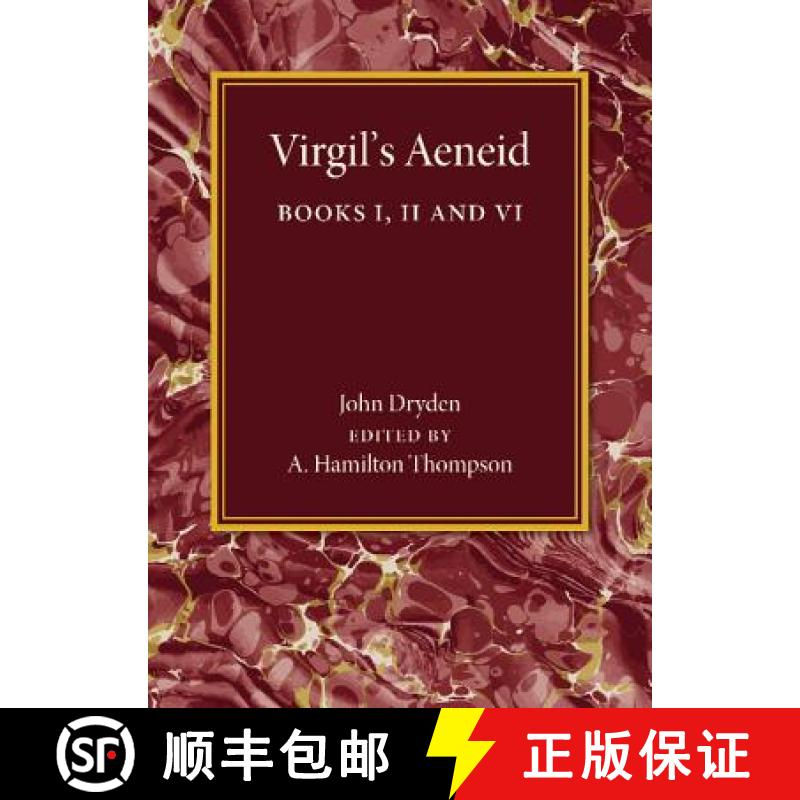 【3-4周达】Virgil's Aeneid: Books I, II and VI [9781107451063]