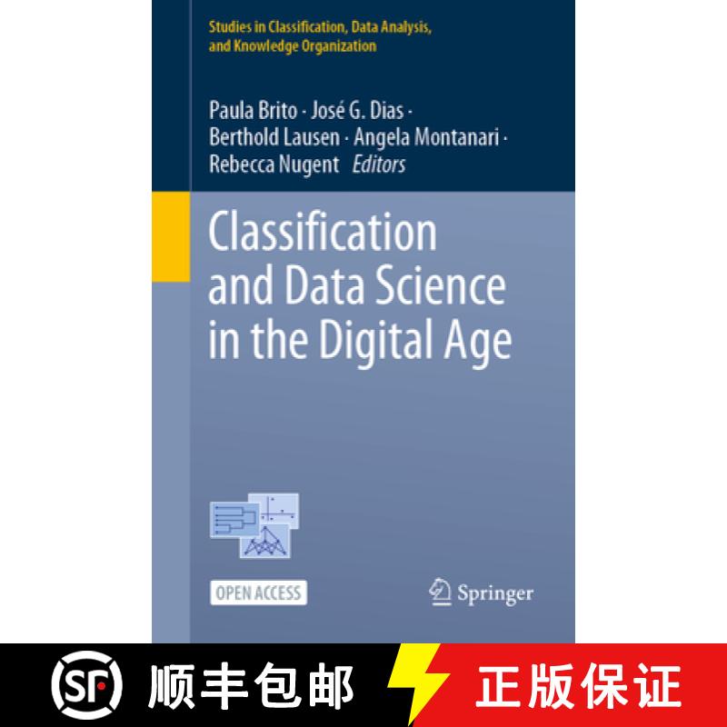 【3-4周达】Classification and Data Science in the Digital Age [9783031090332]