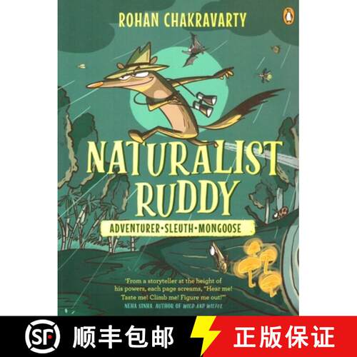 【3-4周达】Naturalist Ruddy: Adventurer. Sleuth. Mongoose. (A brand new comic book from the creator o... [9780143455172]