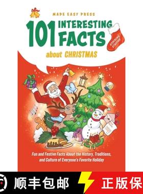 预订 Stocking Stuffer 101 Interesting Facts About Christmas: Fun and Festive Facts About the History,... [9789655753790]