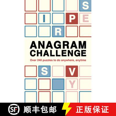 【3-4周达】Anagram Challenge : Over 240 puzzles to do anywhere, anytime [9780711287006]