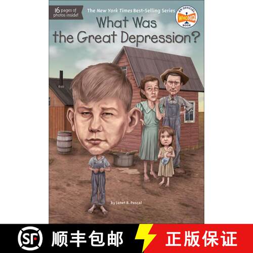【3-4周达】精装 What Was the Great Depression? [9780606375504]