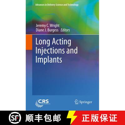 【3-4周达】Long Acting Injections and Implants [9781461405535]