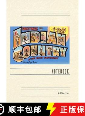 【3-4周达】Vintage Lined Notebook Greetings from Indian Country [9798385401369]