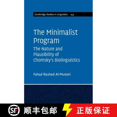 【3-4周达】Minimalist Program: The Nature and Plausibility of Chomsky's Biolinguistics - The Minimali... [9781107041349]