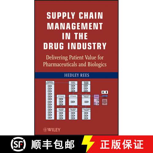 【3-4周达】精装 Supply Chain Management In The Drug Industry: Delivering Patient Value For Pharmaceut... [9780470555170]