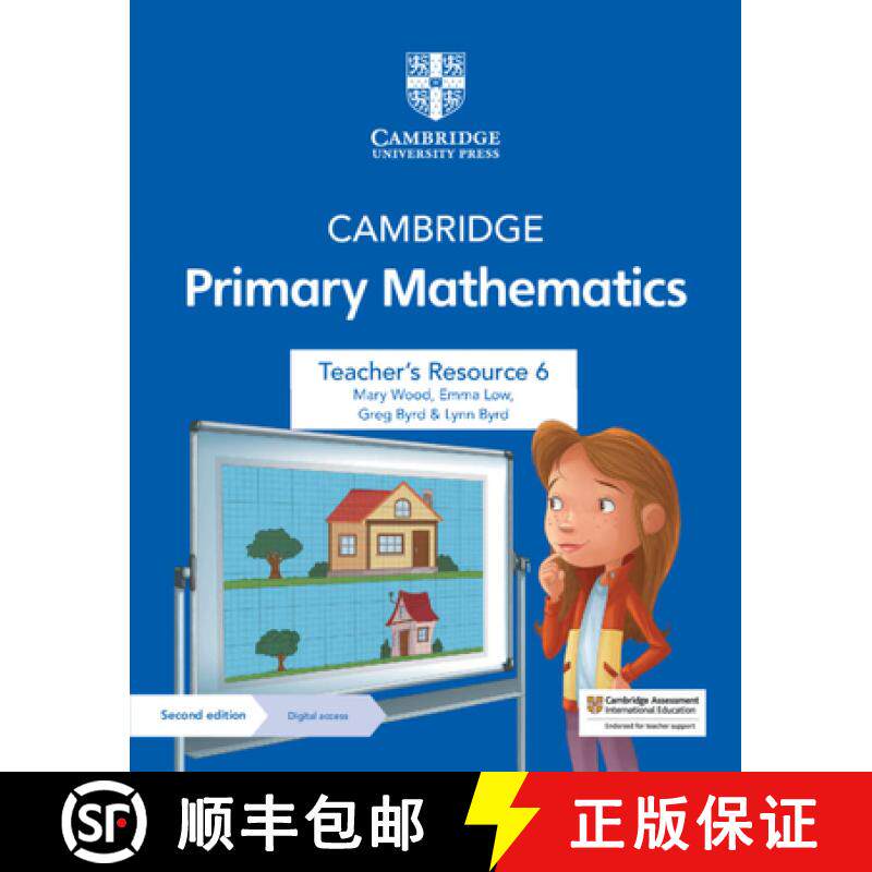 【3-4周达】Cambridge Primary Mathematics Teacher's Resource 6 with Digital Access [9781108771368]