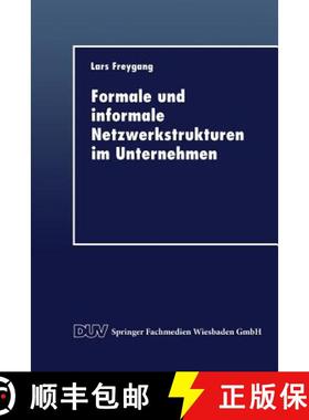 【3-4周达】Formale Und Informale Netzwerkstrukturen Im Unternehmen [9783824404605]