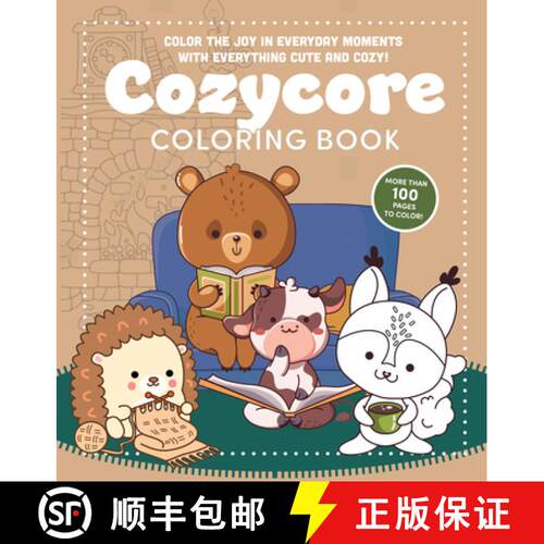 【3-4周达】Cozycore Coloring Book: Color the Joy in Everyday Moments with Everything Cute and Cozy! M... [9780785847274]