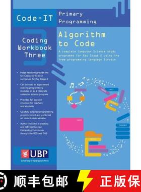 【3-4周达】Code-It Workbook 3: Algorithm to Code Using Scratch: Algorithm to Code Using Scratch [9781908684561]