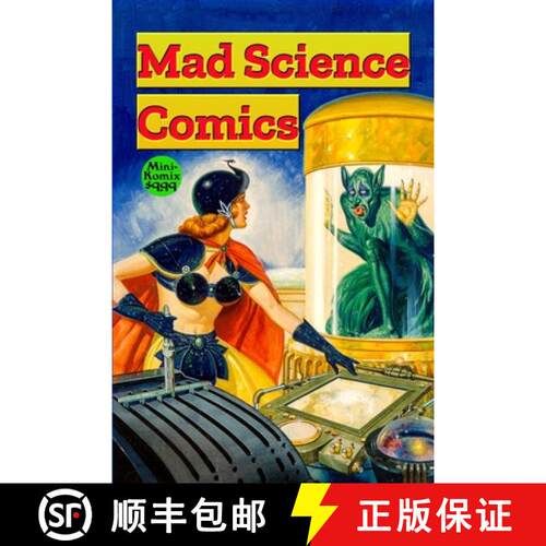 【3-4周达】Mad Science Comics [9781365598715]