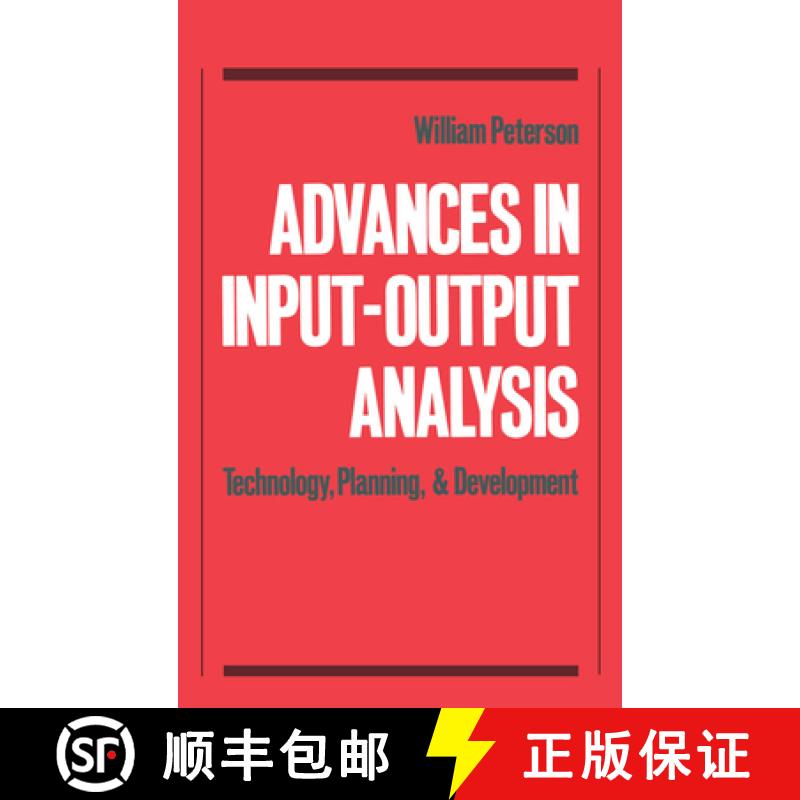 【2-3周达】Advances in Input-Output Analysis: Technology, Planning, and Development [9780195062366]
