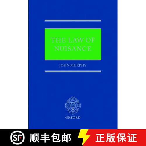 【3-4周达】精装 The Law of Nuisance [9780199214532]