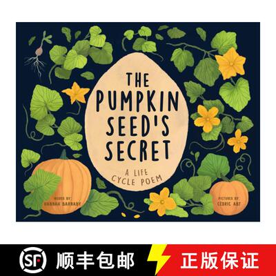【3-4周达】精装 The Pumpkin Seed's Secret: A Life Cycle Poem [9781728279190]