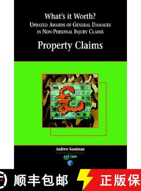 【3-4周达】What's It Worth? Awards of General Damages in Non-Personal Injury Claims Volume 1: Propert... [9781858113098]