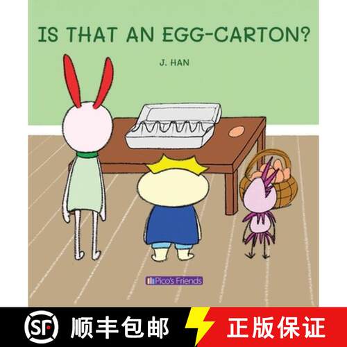 【3-4周达】精装 IS THAT AN EGG-CARTON?:  A book children will find entertaining, educational and visu... [9781990438103]