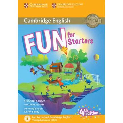 【4周达】Fun for Starters Student's Book with Online Activities with Audio [9781316631911]